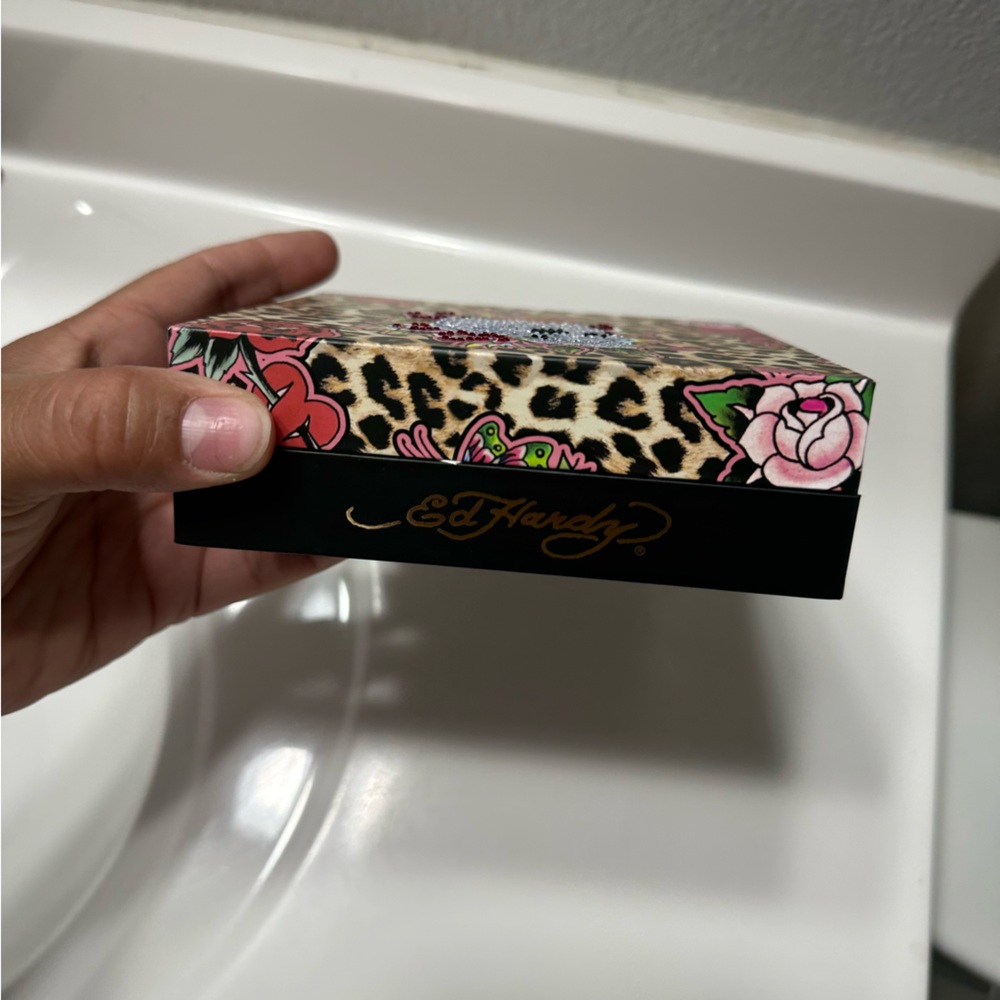 Ed Hardy Silver Charm Bracelet Watch - Picture 5 of 6